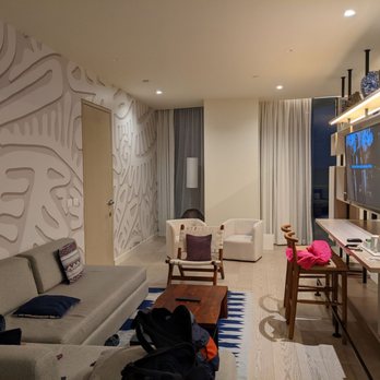 SLS Cancún - Seating area of deluxe suite - Real Estate Agents Near Me - Cancún, ROO