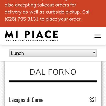 Mi Piace - My selection was definitely delightful. I wanted so so badly to grab a table if it weren't for the cancer that I hold within my stomach. - Italian Near Me - Pasadena, California Mi Piace - My selection was definitely delightful. I wanted so so badly to grab a table if it weren't for the cancer that I hold within my stomach. - Italian Near Me - Pasadena, California