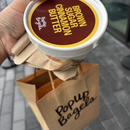 Confirmed, a good bagel. Confirmed, a good bagel.
