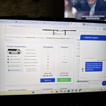 eTransfers - What I actually booked - Airport Shuttles Near Me - Cancún, ROO