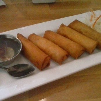 Eat Thai - Spring Rolls (comes in order of 5, $4.50) - Thai Near Me - Sterling Heights, Michigan Eat Thai - Spring Rolls (comes in order of 5, $4.50) - Thai Near Me - Sterling Heights, Michigan