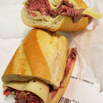 Burrini's Old World Market - Shake Hands with Roast Beef and Swiss Slathered in Horseradish!! YUMMMMMMERS!! - Meat Shops Near Me - Mount Freedom, New Jersey