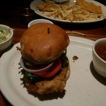 Charleston's - The famous pork tenderloin. It was huge and very good. - American Near Me - Indianapolis, Indiana