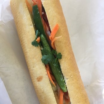 Photo of NG Cafe - Austin, TX, United States. Banh mi chay