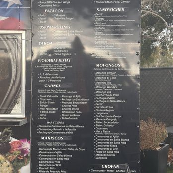 Wanda’s mofongo house - Menu - Food Trucks Near Me - Clermont Fl, Florida