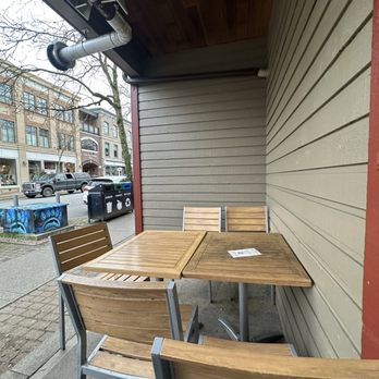Wendel's Bookstore & Cafe - Outdoor seating with heaters - Breakfast & Brunch Near Me - Fort Langley, British Columbia Wendel's Bookstore & Cafe - Outdoor seating with heaters - Breakfast & Brunch Near Me - Fort Langley, British Columbia