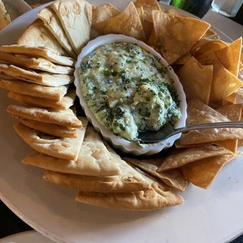 Main Street Pub - Spinach and artichoke dip - Burgers Near Me - Glen Ellyn, Illinois Main Street Pub - Spinach and artichoke dip - Burgers Near Me - Glen Ellyn, Illinois