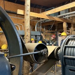 Bachelor Syracuse Mine Tour - Learn about the compressors