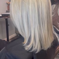 Full highlight - ash blonde