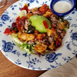 Tollemache Inn - The quinoa and veggie salad.