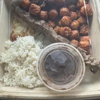 PINCHO - Steak Pincho Plate - Build Your Own with beans and rice and sweet potato tots - Latin American Near Me - Cypress, Texas PINCHO - Steak Pincho Plate - Build Your Own with beans and rice and sweet potato tots - Latin American Near Me - Cypress, Texas