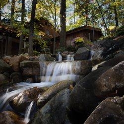 Luke Landscape Company - Waterfall built into hillside