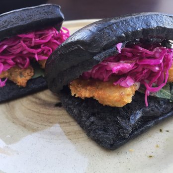 Pagu - Squid ink oyster Bao - Japanese Near Me - Cambridge, Massachusetts
