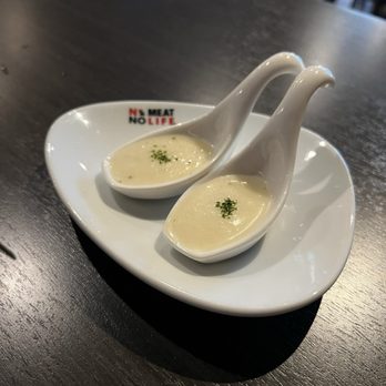 Tamaen Reserve - On the house cold potato soup - Japanese Near Me - Lomita, California Tamaen Reserve - On the house cold potato soup - Japanese Near Me - Lomita, California