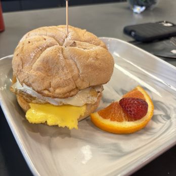 Cafe Cairano - Sausage, Egg & Cheese - Breakfast & Brunch Near Me - St. Augustine, Florida