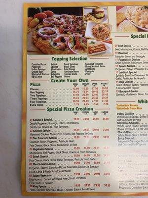 Menu photo 8 Seniore’s Pizza San Francisco, CA Menu photo 8 Seniore’s Pizza San Francisco, CA