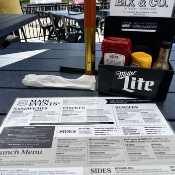 Bix - Back side of menu - Sports Bars Near Me - West Des Moines, Iowa Bix - Back side of menu - Sports Bars Near Me - West Des Moines, Iowa