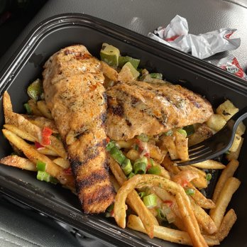California Fish Grill - Atlantic salmon with cajón - Seafood Near Me - Upland, California California Fish Grill - Atlantic salmon with cajón - Seafood Near Me - Upland, California
