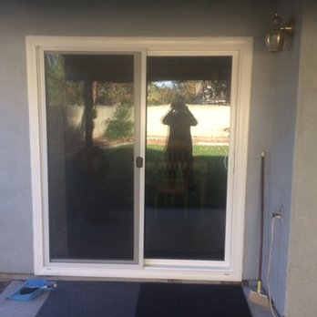The Glass Guys - New slider on stucco - Windows Installation Near Me The Glass Guys - New slider on stucco - Windows Installation Near Me