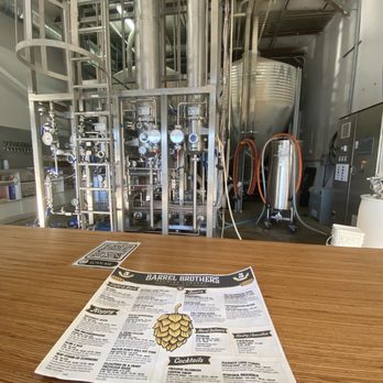 Barrel Brothers Brewing - Sit at the bar and look at all the equipment! - Breweries Near Me - Windsor, California