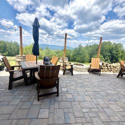 Evergreen Golf Club - Back patio
