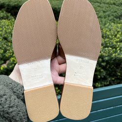 Cobbler Shoe Spa - Added non-slip to my Hermes Oran sandals