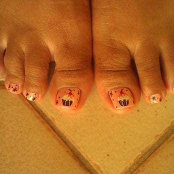 Unique Nails & Spa - Matching toes! - Nail Salons Near Me - Orange, California