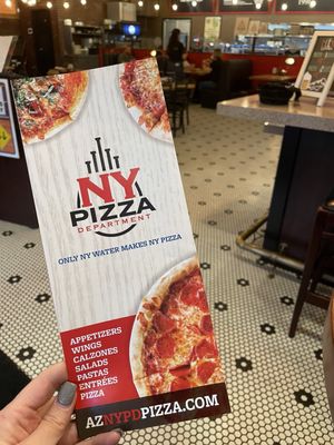 Menu photo 3 NYPD Pizza Gilbert, AZ