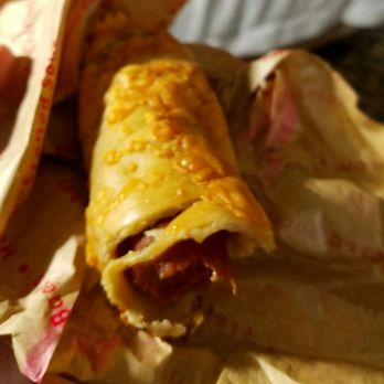 Einstein Bros. Bagels - Asiago bagel dog...tasty - Breakfast & Brunch Near Me - Ann Arbor, Michigan