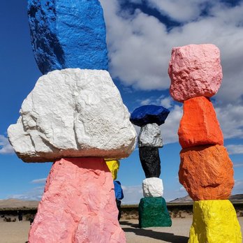 Seven Magic Mountains - Seven Magic Mountains November 2022 - Public Art Near Me - Las Vegas, Nevada Seven Magic Mountains - Seven Magic Mountains November 2022 - Public Art Near Me - Las Vegas, Nevada