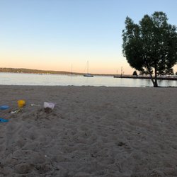 Greilickville Harbor Park - Beautiful beach area with bucket of sand toys for anyone to usez
