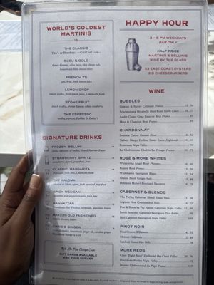 Menu photo 5 Hudson House Houston, TX