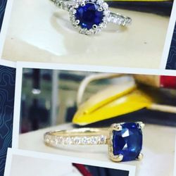 Blue Moon Forever - Sapphire Engagement Rings