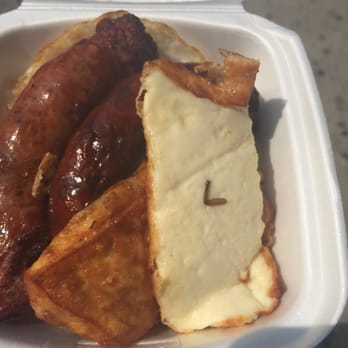 Caridad Restaurant - He disgusting roach leg on my cheese from Caridad. This place is horrible - Dominican Near Me - New York, New York
