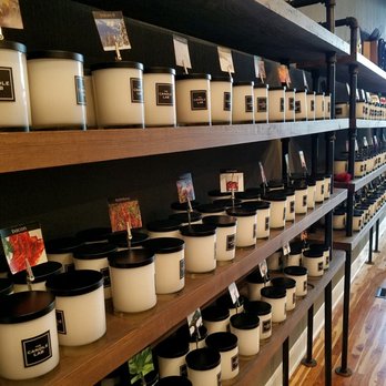 The Candle Lab OTR - The wall of scents - Candle Stores Near Me - Cincinnati, Ohio