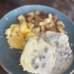 First Watch - Biscuit and Biscuits & Turkey Sausage Gravy With Eggs