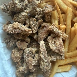 Dried chicken popcorn Dried chicken popcorn