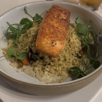 2145 Eats - Salmon with couscous - Pizza Near Me - Costa Mesa, California 2145 Eats - Salmon with couscous - Pizza Near Me - Costa Mesa, California