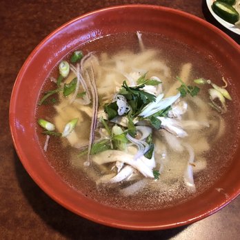 Pho Vung Tau - Fresh Chicken Flat Noodle Soup - Vietnamese Near Me - San Francisco, California