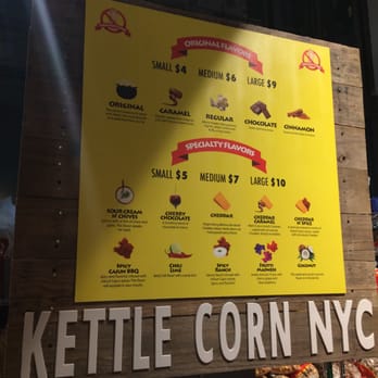 KETTLE CORN NYC - it's your choice! - Popcorn Shops Near Me