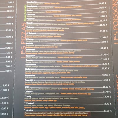 Menu photo 1 Le Napoli Soorts-Hossegor, 40