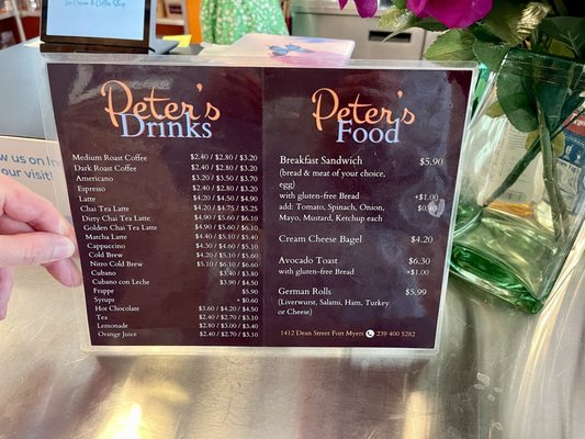 Menu photo 7 Peter's German Cafe Fort Myers, FL Menu photo 7 Peter's German Cafe Fort Myers, FL