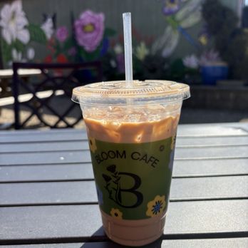 The Bloom Cafe - Samoa cookie latte - Ice Cream & Frozen Yogurt Near Me - Valencia, Pennsylvania The Bloom Cafe - Samoa cookie latte - Ice Cream & Frozen Yogurt Near Me - Valencia, Pennsylvania