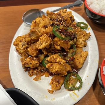 Katy's Dumplings - Dry chilli chicken - Chinese Near Me - Westmont, Illinois Katy's Dumplings - Dry chilli chicken - Chinese Near Me - Westmont, Illinois