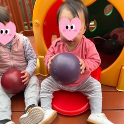 Little Sunshine Childcare - She started as a little baby now she is a big girl playing around