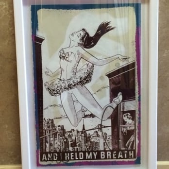 Factory Direct Picture Framing - Float mounted original print (gives the effect the image is floating inside the frame and shows the deckled edges) - Framing Near Me - Denville, New Jersey
