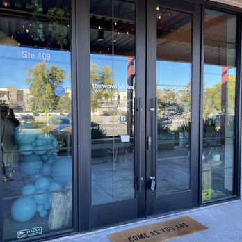 The Wave Pilates and Wellness Studio - Front door entrance - Pilates Near Me - Gilbert, Arizona