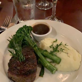 Mazi - Filet, mashed potatoes, broccoli - New American Near Me - Washington, DC, District of Columbia Mazi - Filet, mashed potatoes, broccoli - New American Near Me - Washington, DC, District of Columbia