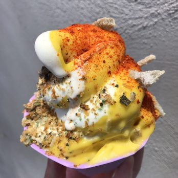 Supermoon Bakehouse - Croissant + Mango Chili Swirl - get it with just the croissant topping - Bakeries Near Me - New York, New York Supermoon Bakehouse - Croissant + Mango Chili Swirl - get it with just the croissant topping - Bakeries Near Me - New York, New York