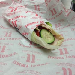 Jimmy John's - Turkey Tom unwich.